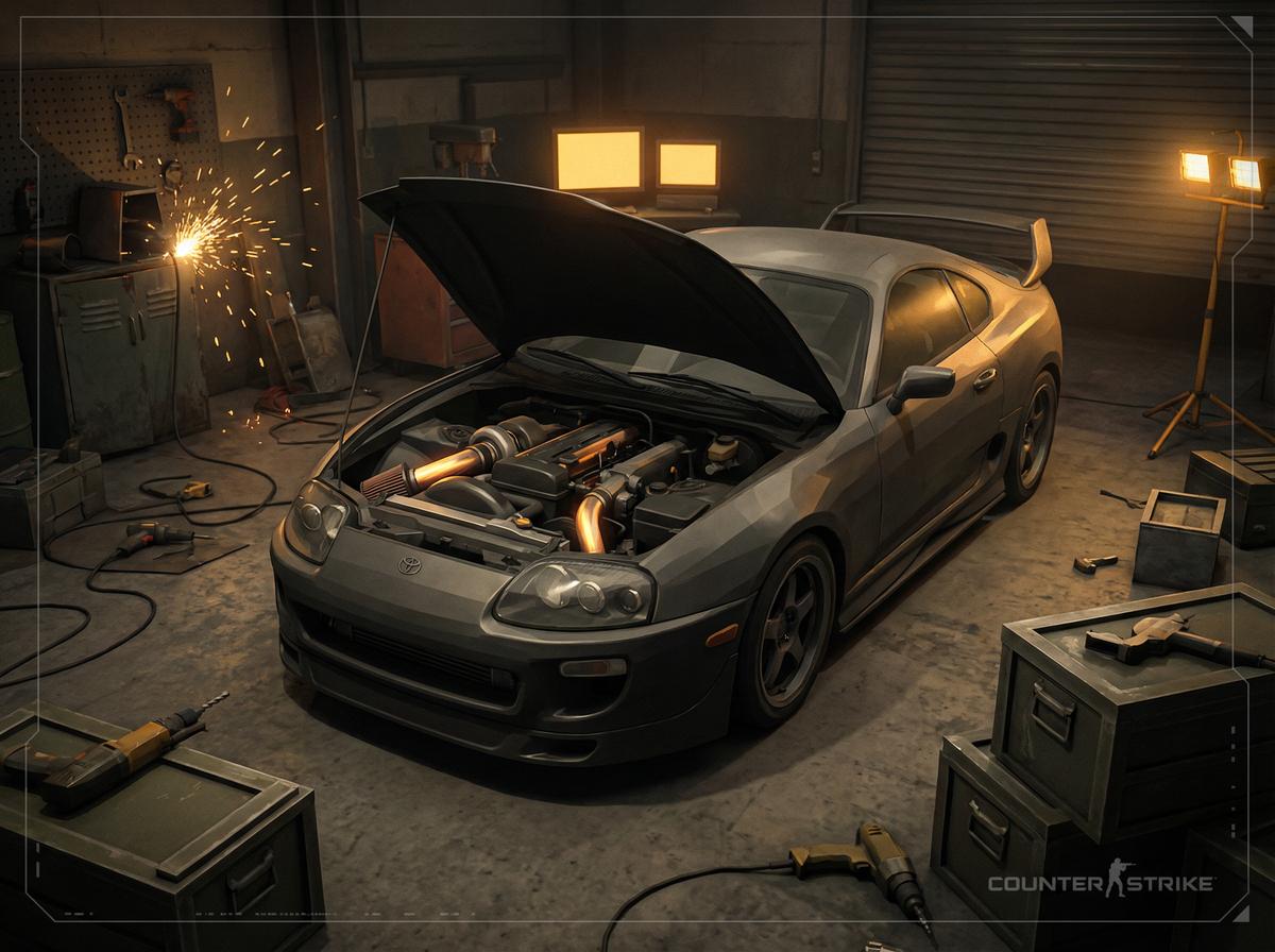 Supra MK4涡轮增压改装视频